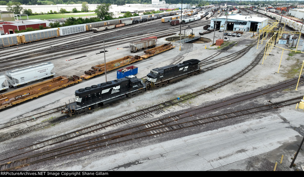 NS 3362 Sits at Luther Yard.